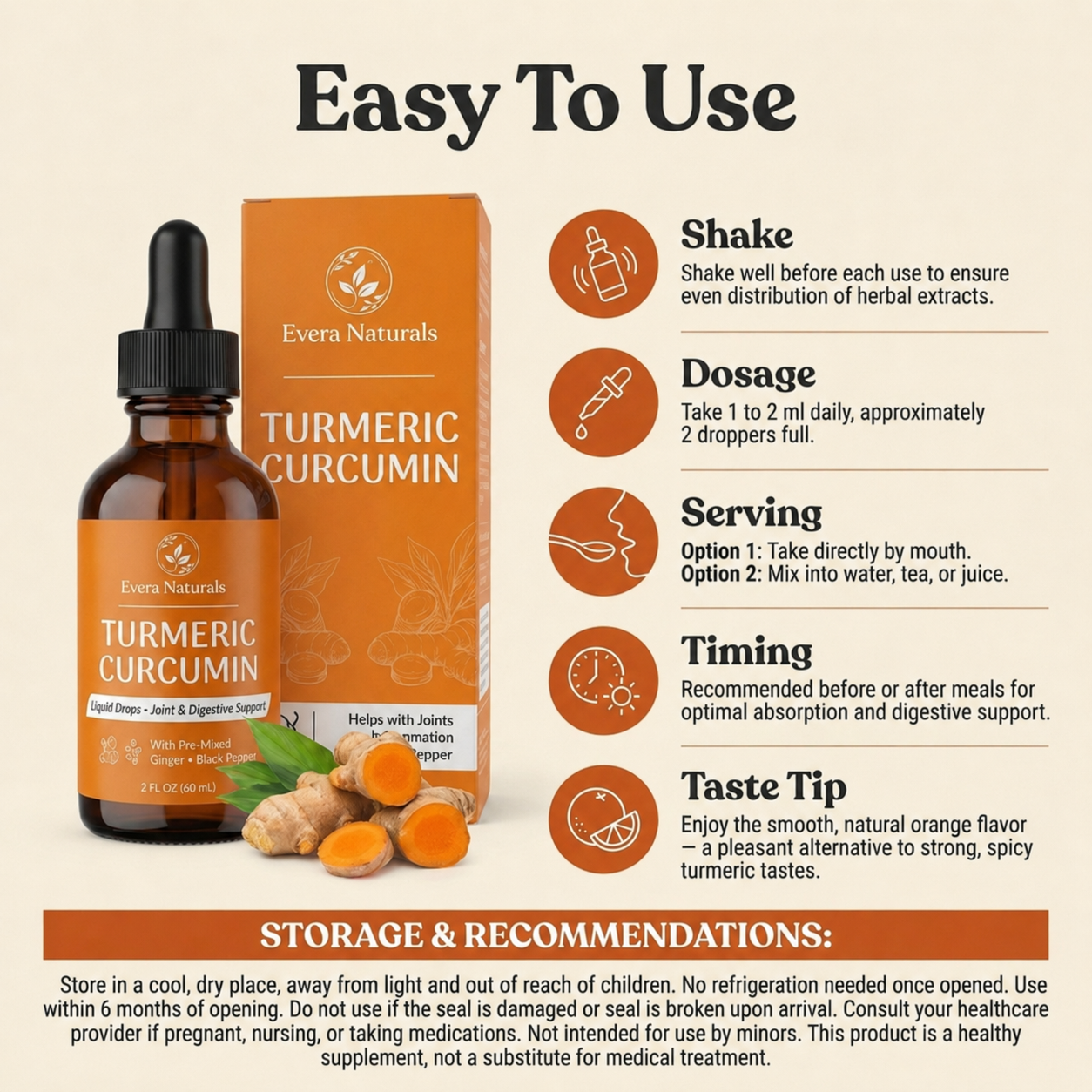 Turmeric Curcumin Complex Drops