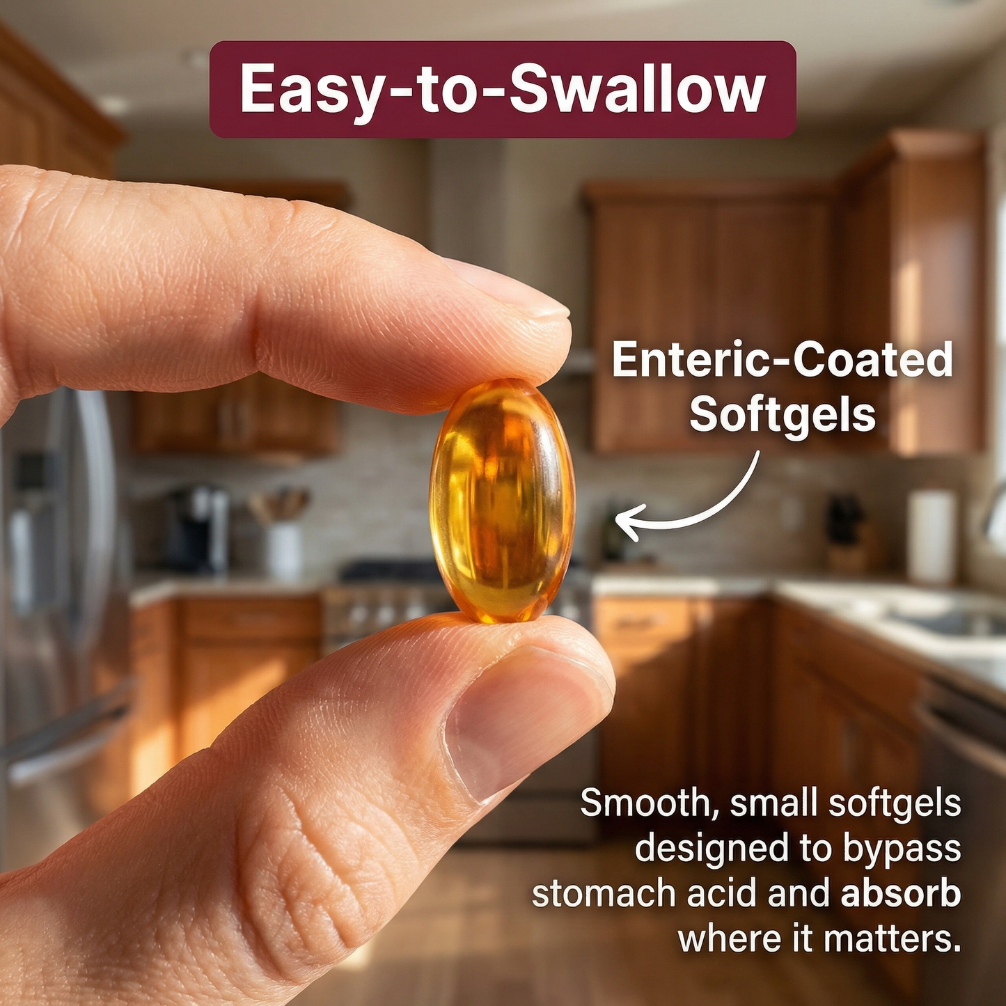 Nattokinase-4000 FU Enteric Coated Softgels |
